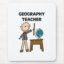 Geography Teacher mousepads by stick_figures Geography Teacher mousepads