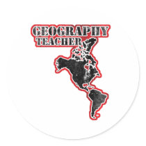 Geography Teacher stickers