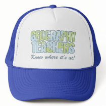 Geography Teachers Know Where It's At hats