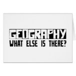 Geography What Else Is There? Card