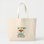 GeoHero says "The Real Hero does Recycle" Tote Bag