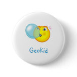 GeoKid Bubblegum Geocaching Swag Pin