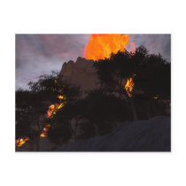 Geologic Activity Postcard