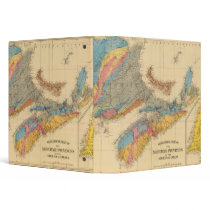 Geological map, Maritime Provinces Vinyl Binder