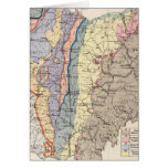 Geological map of Ohio Card