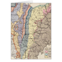 Geological map of Ohio Card