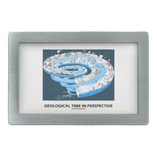 Geological Time In Perspective (Earth's History) Belt Buckles