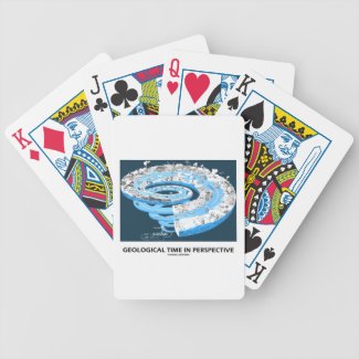 Geological Time In Perspective (Earth's History) Poker Deck