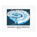 Geological Time In Perspective (Geological Age) Letterhead Design