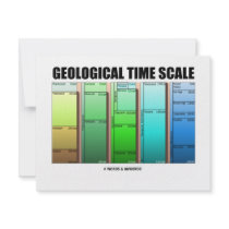 Geological Time Scale (Geological Age) invitations