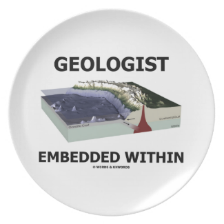 Geologist Embedded Within (Subduction Zone) Plate