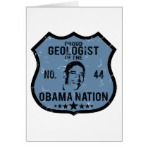 Geologist Obama Nation cards