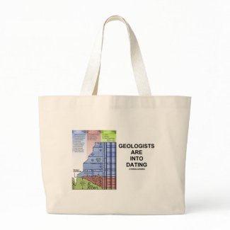 Geologists Are Into Dating (Geological Humor) bag