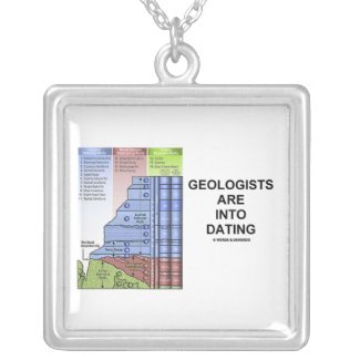 Geologists Are Into Dating (Stratigraphy) necklace