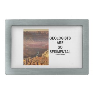 Geologists Are So Sedimental (Grand Canyon) Rectangular Belt Buckles
