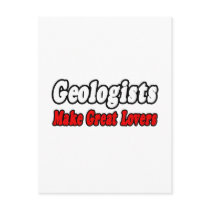 Geologists Make Great Lovers postcards
