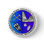 Geology Department Logo Pinback Buttons