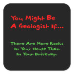 Geology Humor Sticker