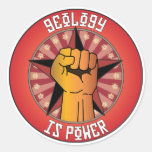 Geology Is Power Stickers
