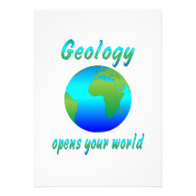 Geology Opens Worlds Personalized Invitations
