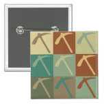 Geology Pop Art Pin