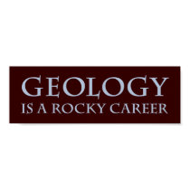Geology: Rocky Career posters