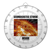 Geomagnetic Storm Inside (Solar Flare Sun) Dart Boards