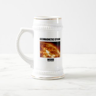 Geomagnetic Storm Inside (Solar Flares) mug