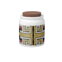 Geomethric Tribal/Ethnic Pattern Candy Dish