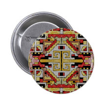 Geomethric Tribal/Ethnic Pattern Pins