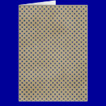 GEOMETRIC31 SQUARE POLKADOT DOT NAVY BLUE BEIGE TE cards