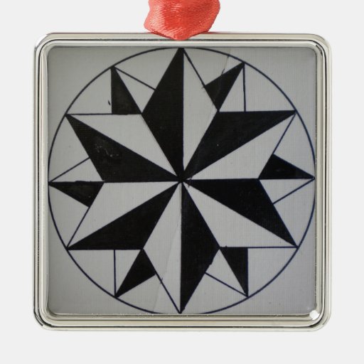 geometric 6 premium square christmas ornament zazzle geometric 6 premium square christmas ornament zazzle