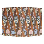 Geometric Abstract Art Deco Binder