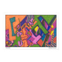 "Geometric" Abstract Art posters