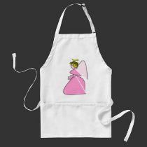 Geometric Angel aprons