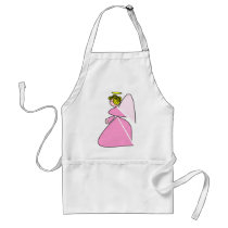Geometric Angel aprons