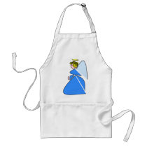Geometric Angel aprons by deleas Geometric Angel aprons
