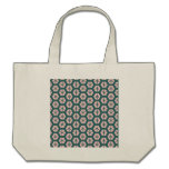 Geometric art dusty rose and green bags