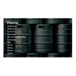 Geometric beer barrels, Czech Republic Business Card Templates
