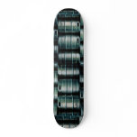 Geometric beer barrels, Czech Republic Skateboard Decks
