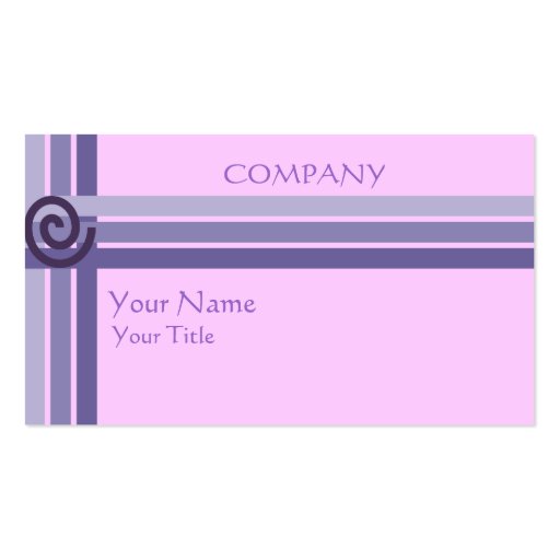 Geometric Business Gards Business Cards (front side)