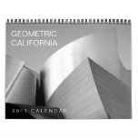 GEOMETRIC CALIFORNIA CALENDAR