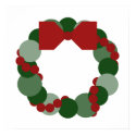 Geometric Christmas Wreath