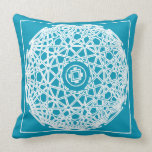 Geometric Circle Choose Any Custom Color Pillow pillows