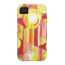 Geometric Circus (Geometric expressionism) iPhone 4/4S Cases