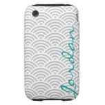 Geometric Curve iPhone 3 Case