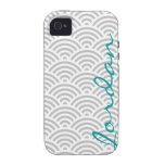 Geometric Curve iPhone 4 Case