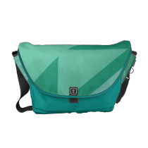 Geometric Design Rickshaw Messenger Bag messenger bags