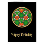Geometric Fabric Pattern Collection - cards