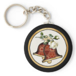Geometric Fabric Pattern Collection keychains